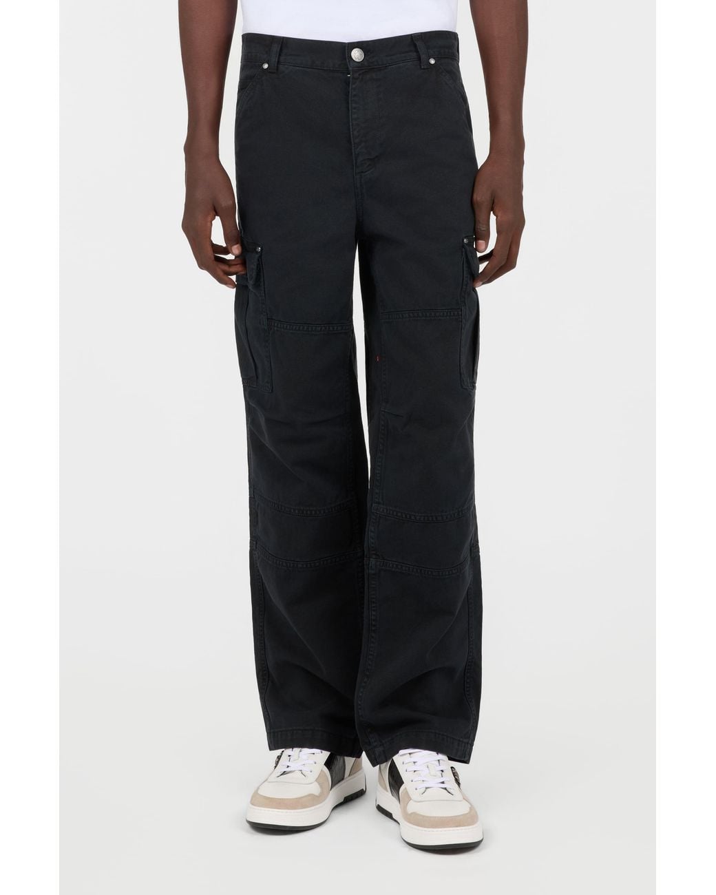 Roberto Cavalli White Cargo Trousers