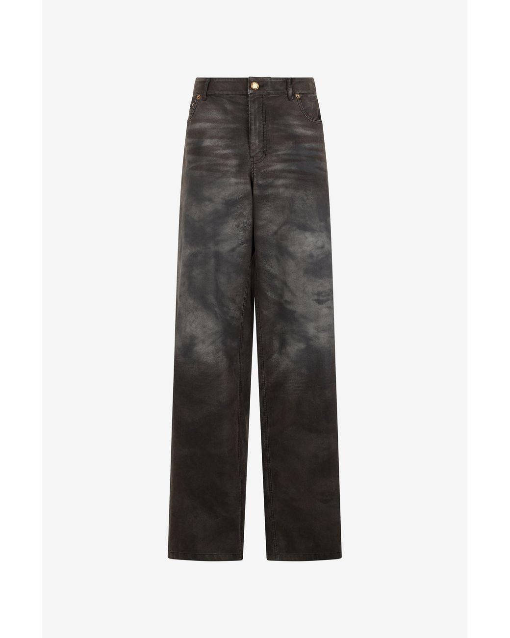 Roberto Cavalli Black Loose-Fit Jeans