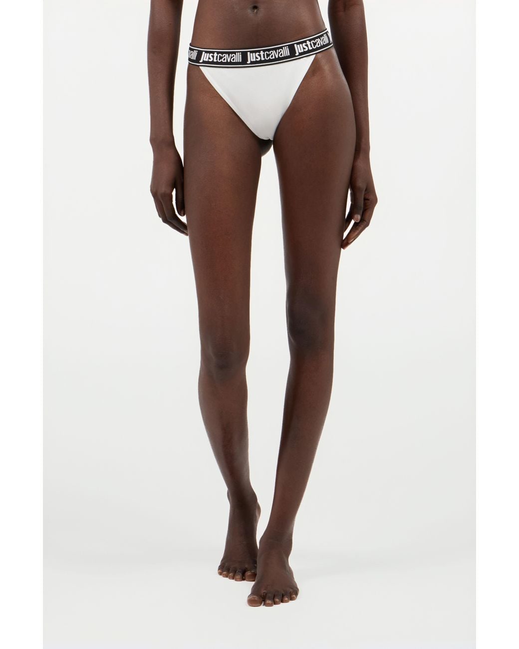 Roberto Cavalli Multicolor Two-Pack Cotton Panties With Logo Waistband
