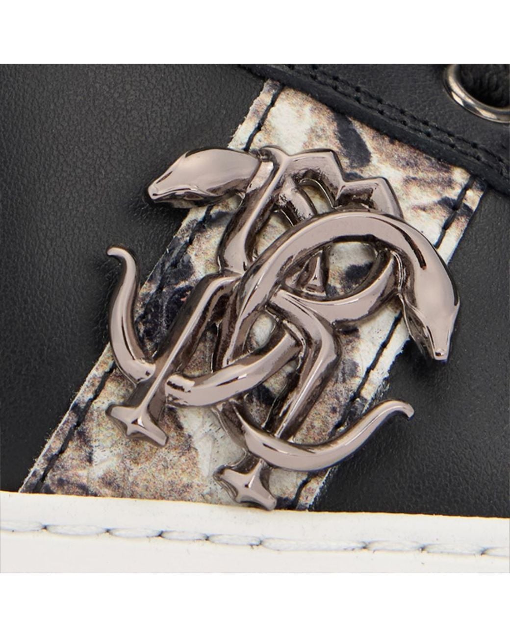 Roberto Cavalli Black Sneakers for men