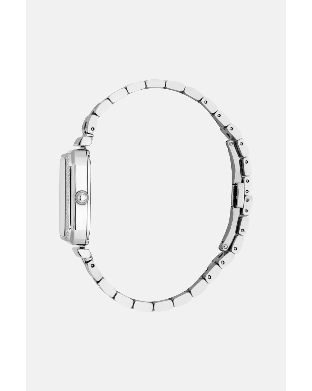 Roberto Cavalli White By Franck Muller Logo Watch
