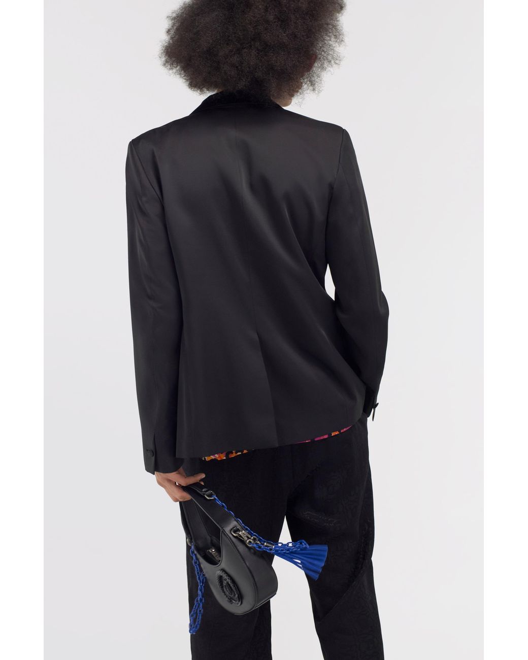 Roberto Cavalli Black Just Cavalli Blazer for men