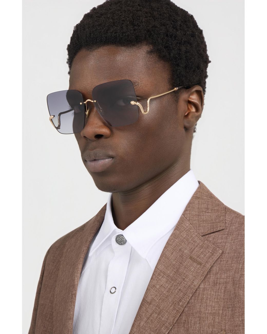 Roberto Cavalli Black Sunglasses