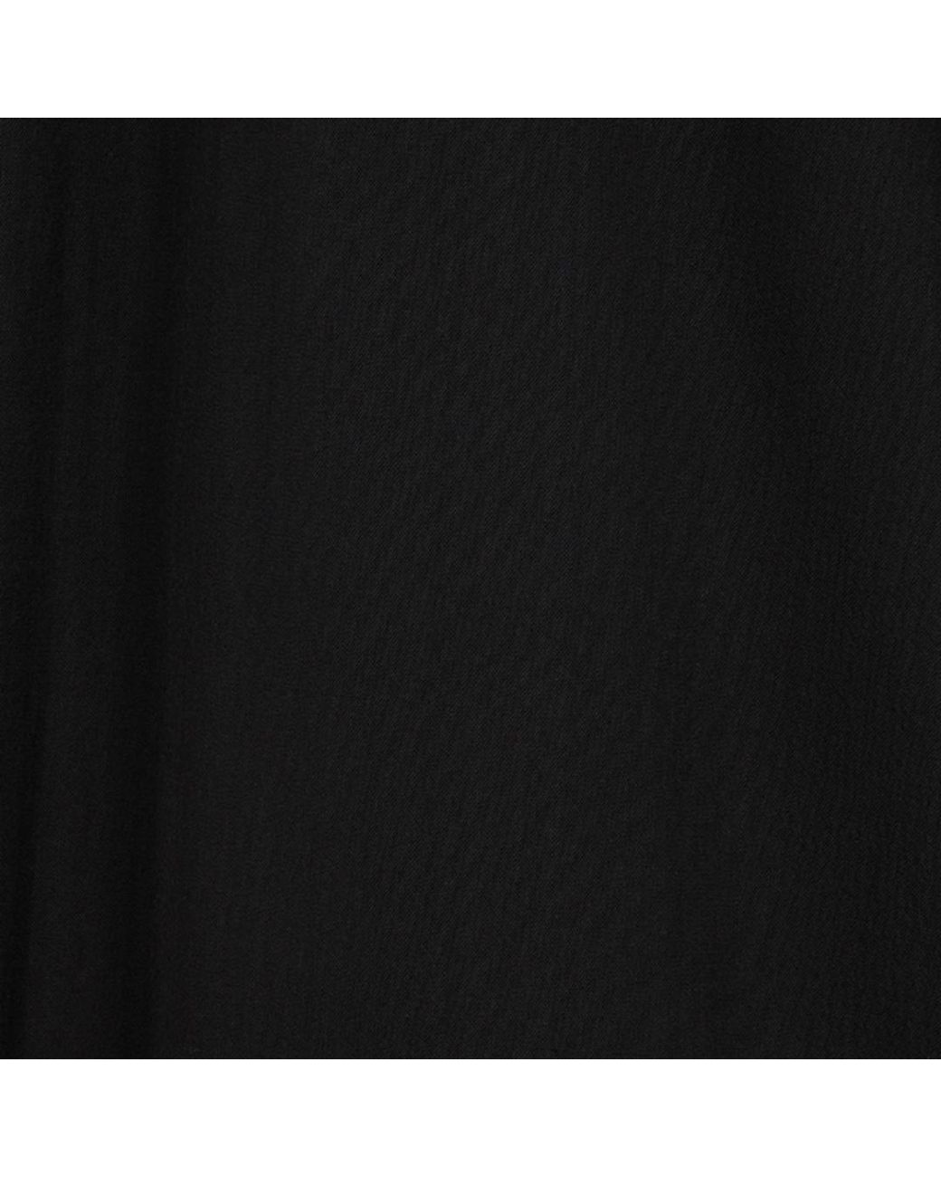 Roberto Cavalli Black Long Wool-Blend Shirt