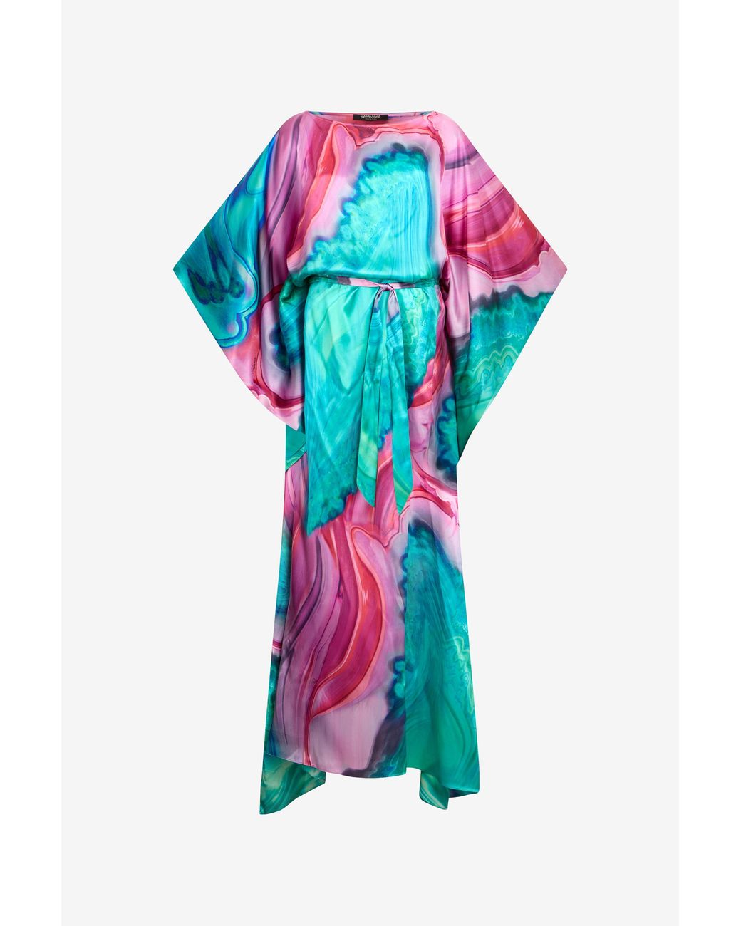 Roberto Cavalli Blue Long Dress