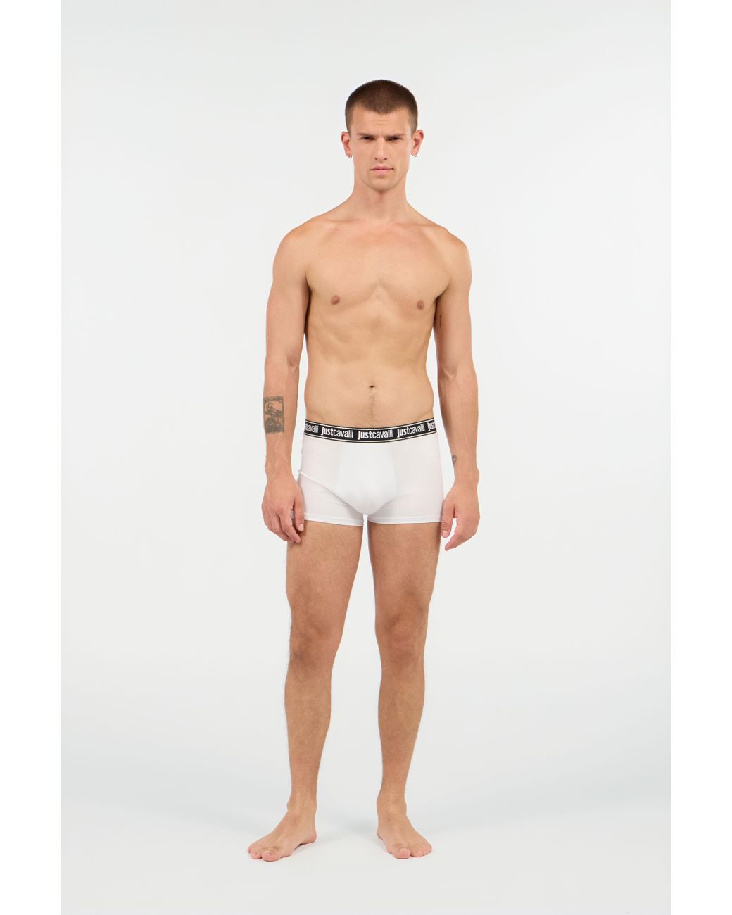 Roberto Cavalli Multicolor Boxer With Logo Waistband for men