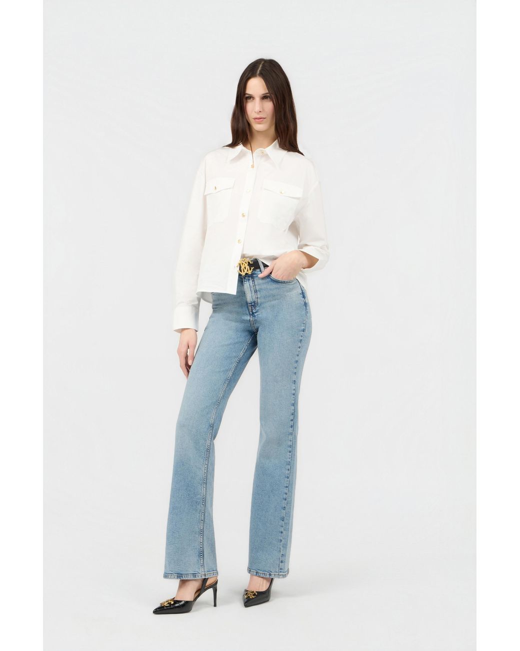 Roberto Cavalli White Shirt