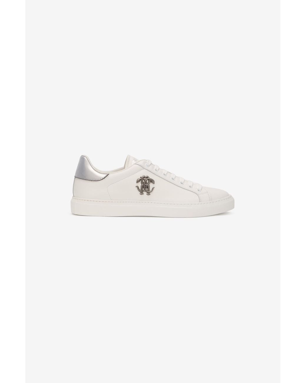 Roberto Cavalli Multicolor Sneaker With Monogram Rc for men