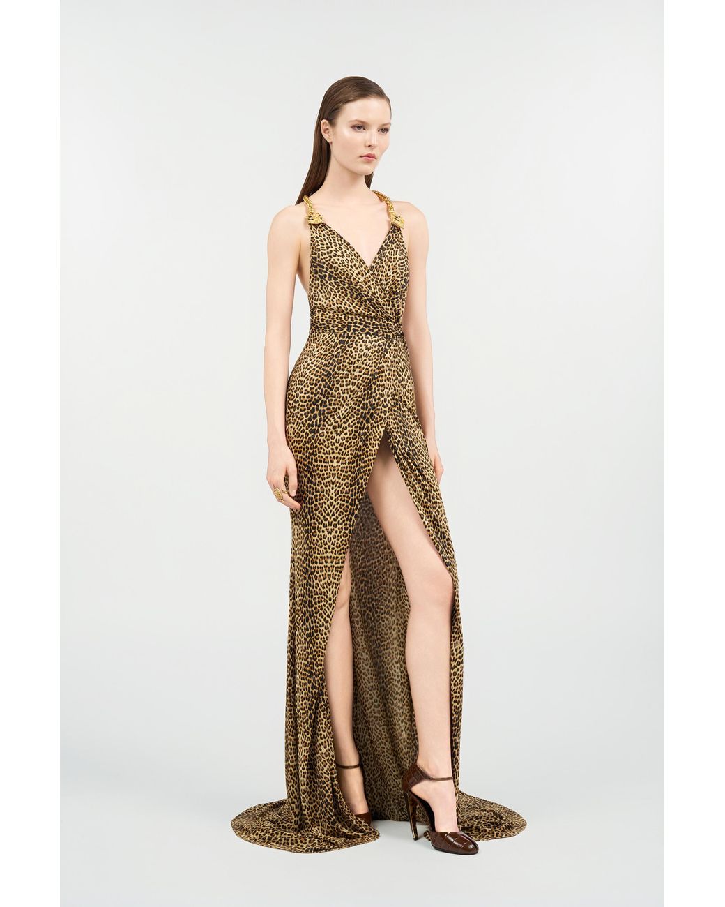 Roberto Cavalli White Maxi Dress