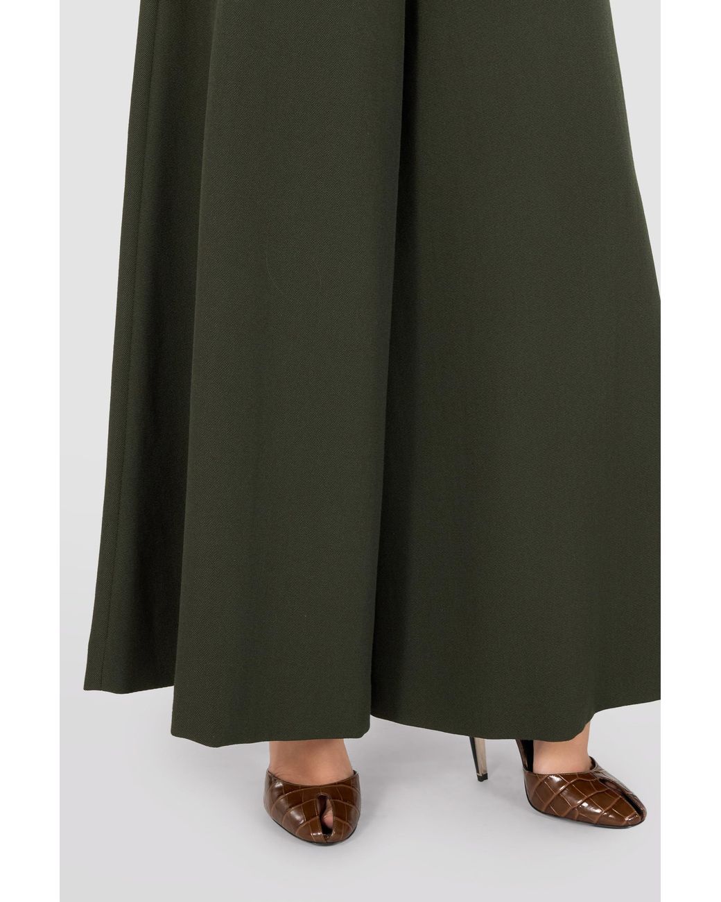 Roberto Cavalli Green Fluid Trousers