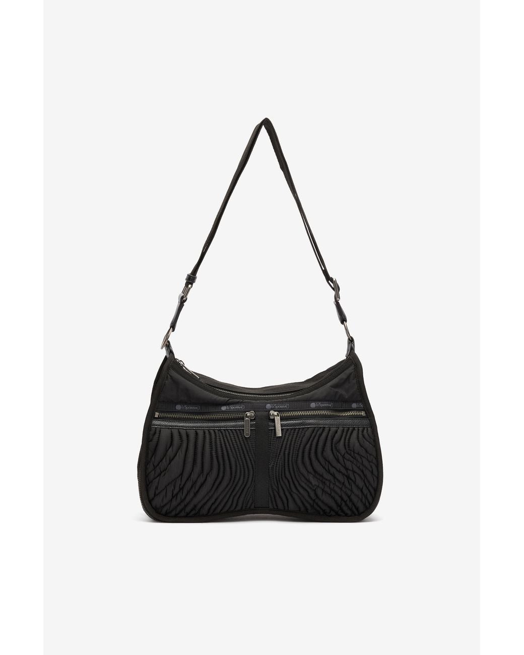 Roberto Cavalli Black Torino Matelasse Bag