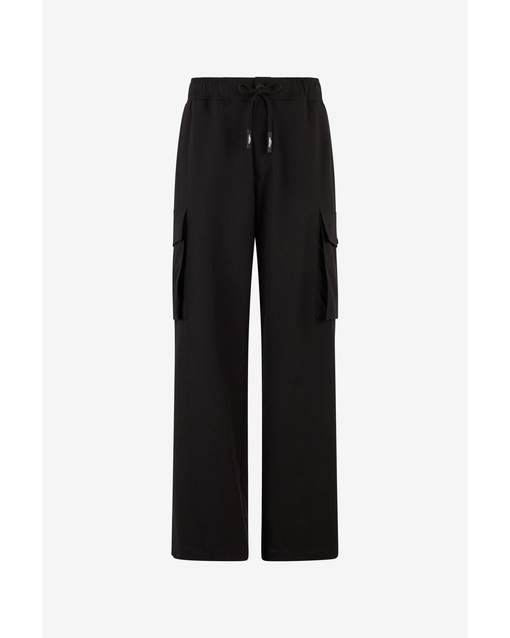 Roberto Cavalli Black Pants With Cargo Pockets for men