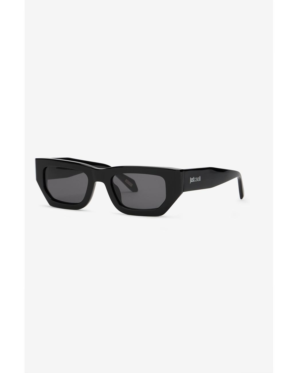Roberto Cavalli Black Rectangular Frame