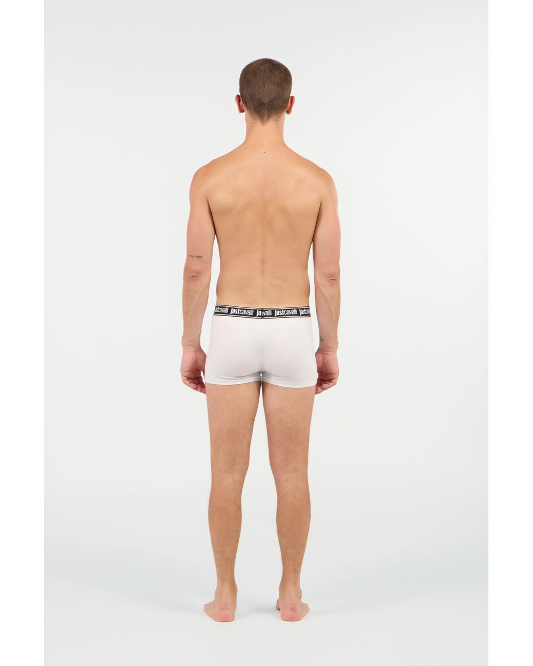 Roberto Cavalli Multicolor Boxer With Logo Waistband for men