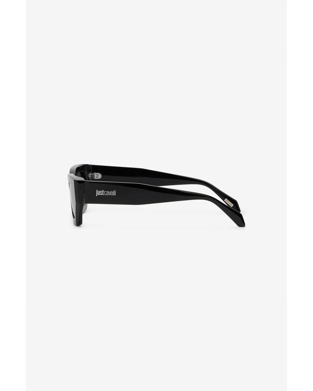 Roberto Cavalli Black Rectangular Frame