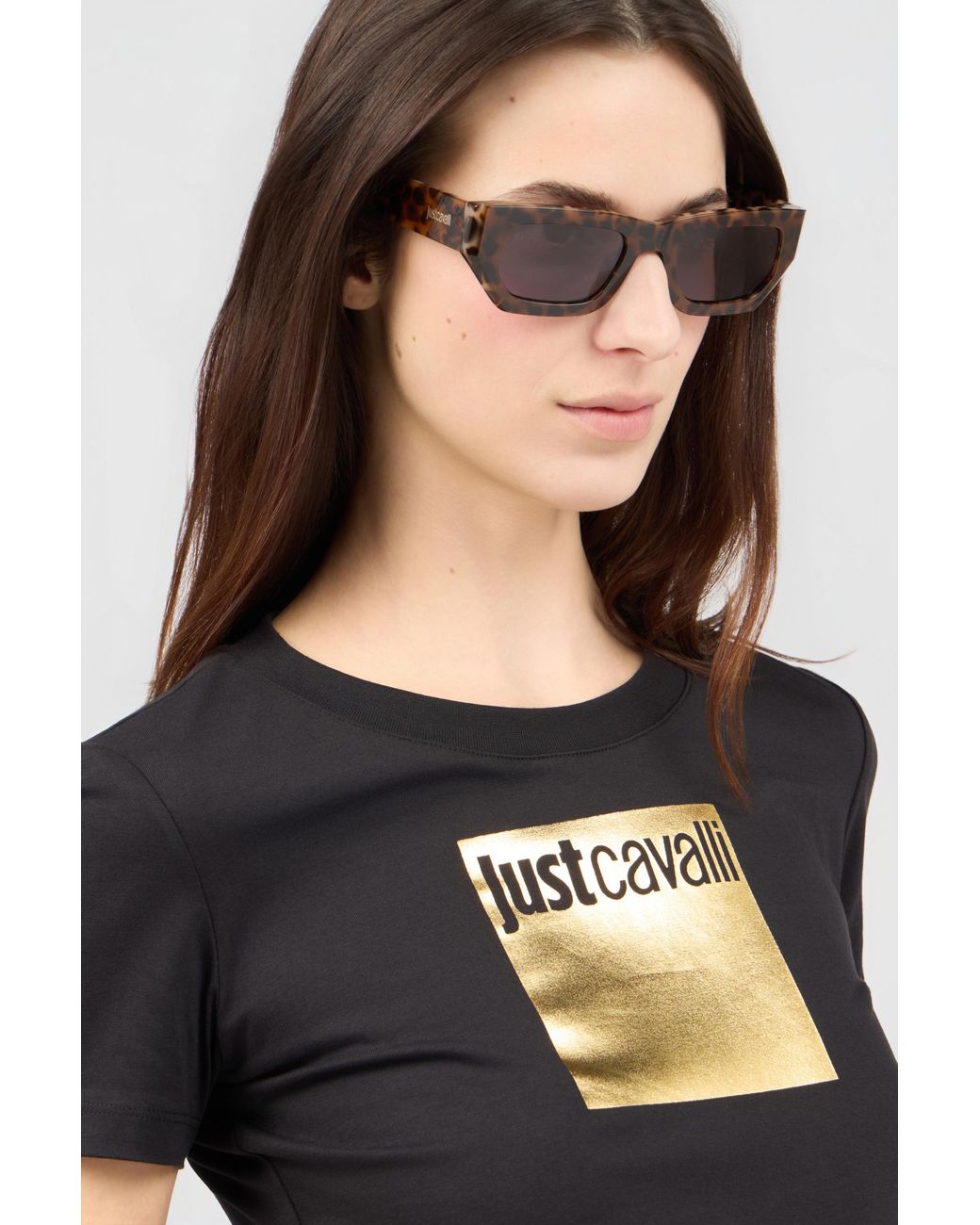 Roberto Cavalli Multicolor Rectangular Frame