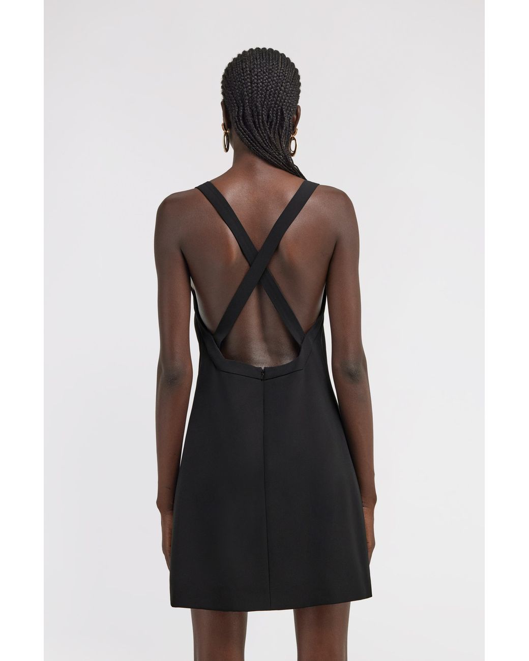 Roberto Cavalli Black Rc Logo Dress