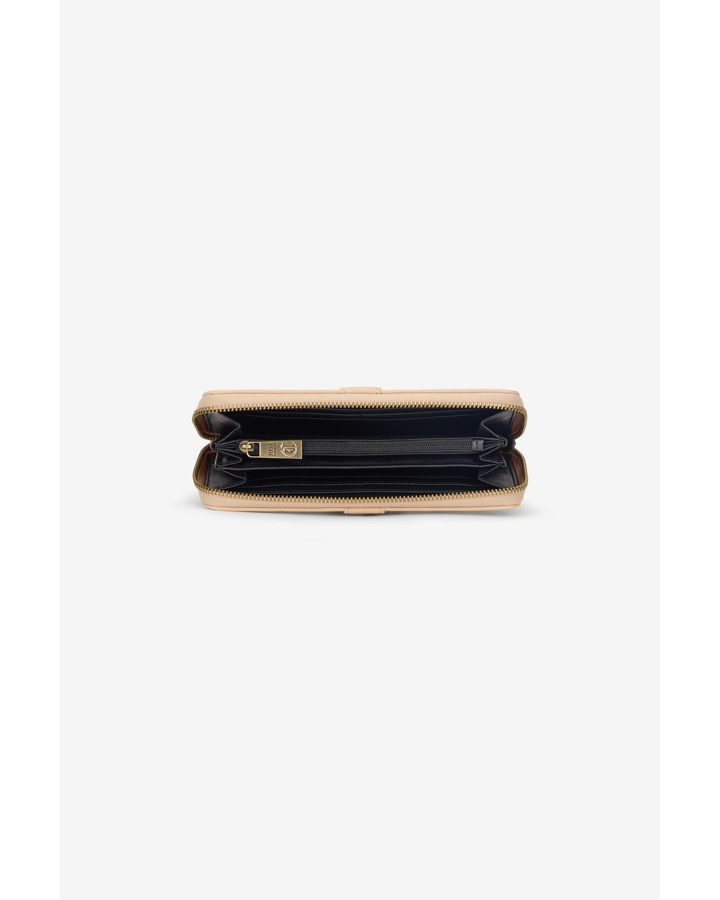 Roberto Cavalli Natural Wallet With Snake Logo