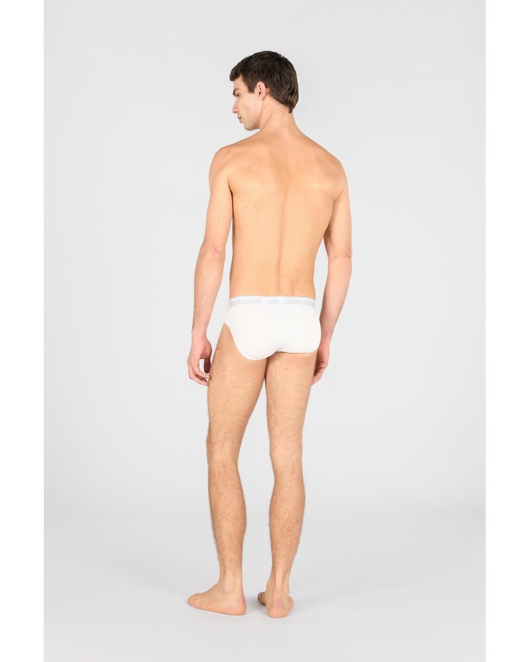 Roberto Cavalli Multicolor Set Of Two Briefs With Logo Band for men