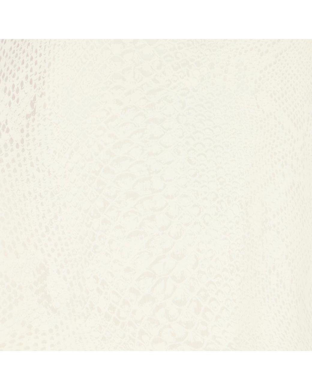 Roberto Cavalli White Python-Print Shirt