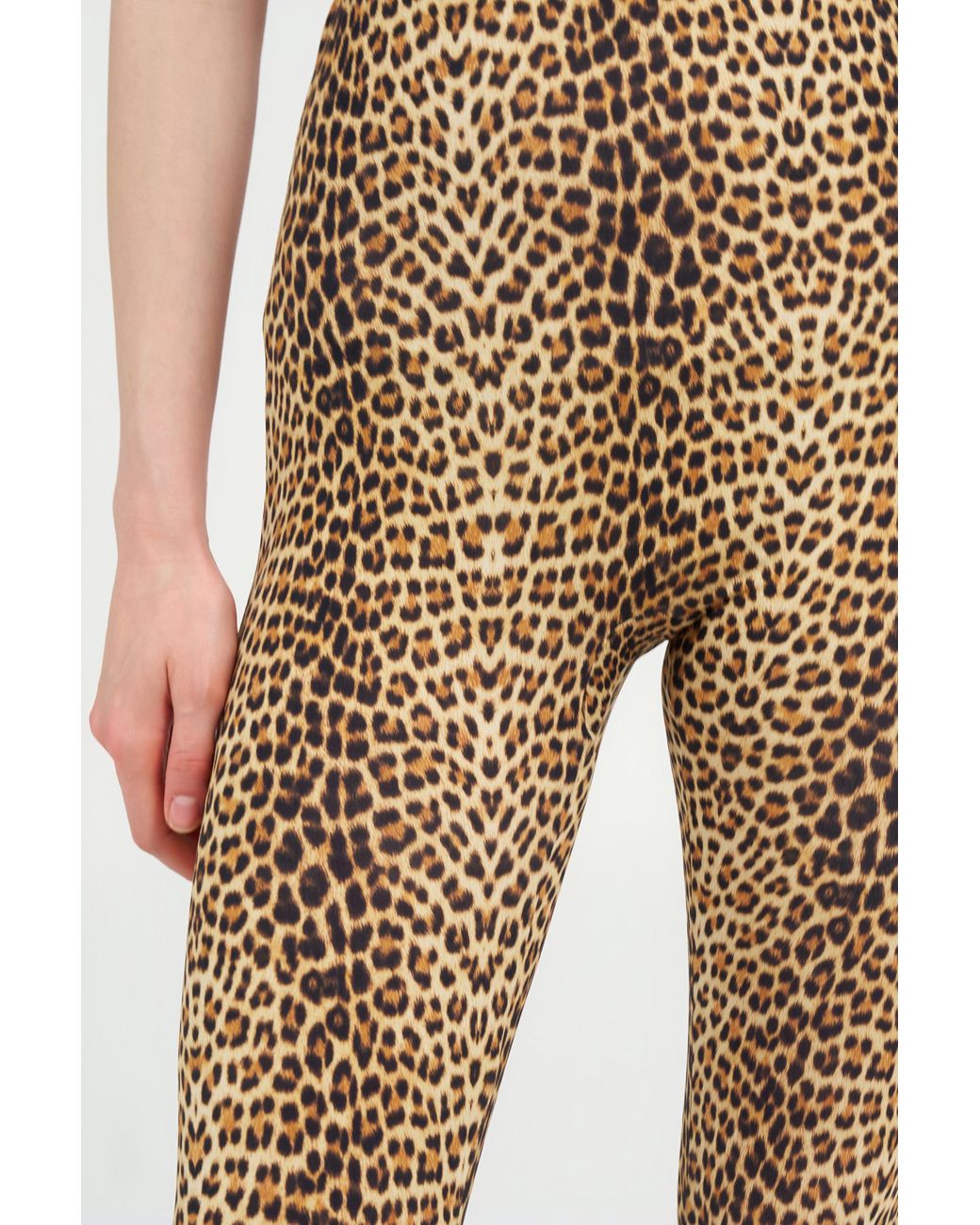 Roberto Cavalli Multicolor Jaguar Print Leggings