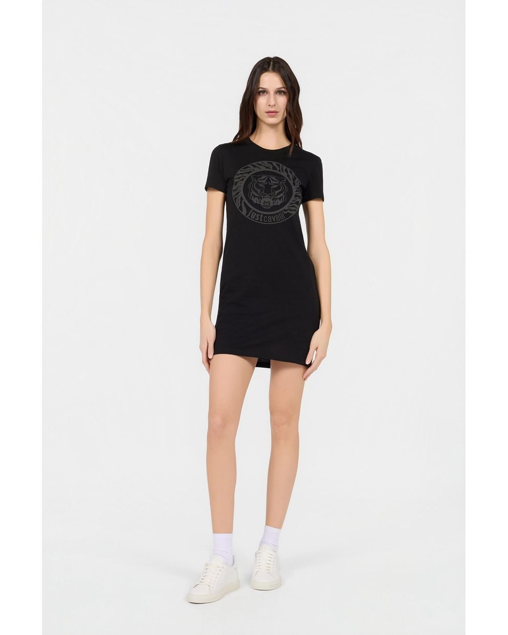 Roberto Cavalli Black Mini Dress