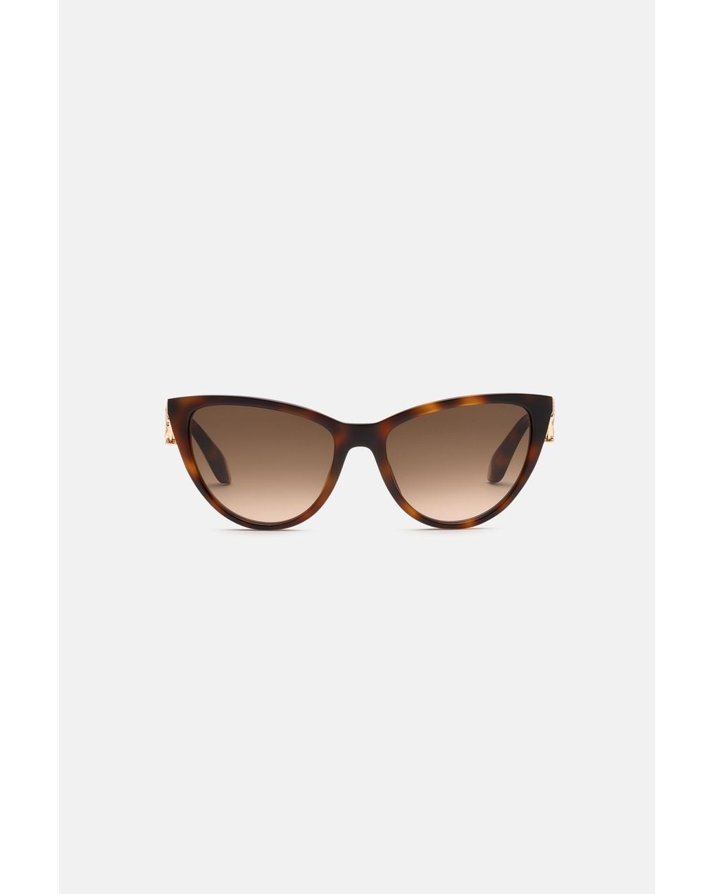 Roberto Cavalli White Cat-Eye Sunglasses