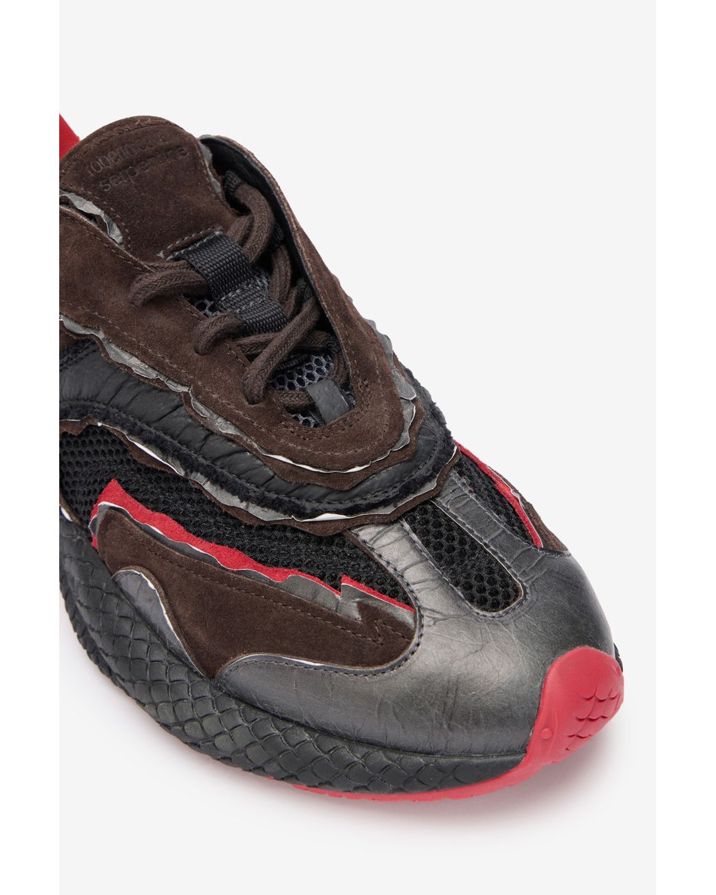 Roberto Cavalli Multicolor Serpentine Sneaker