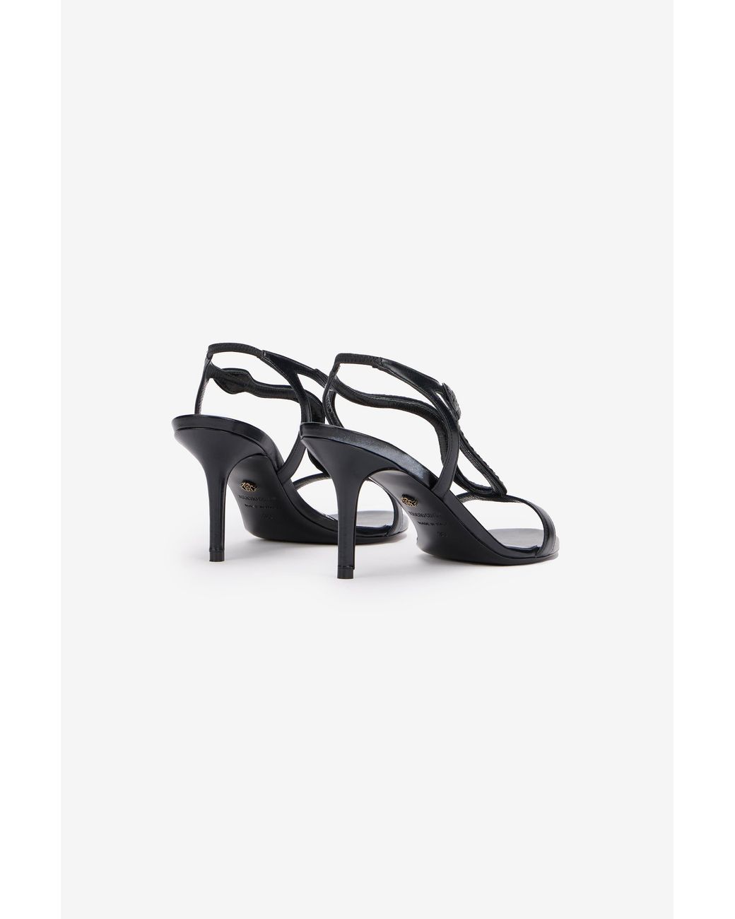 Roberto Cavalli Multicolor Leather Sandals