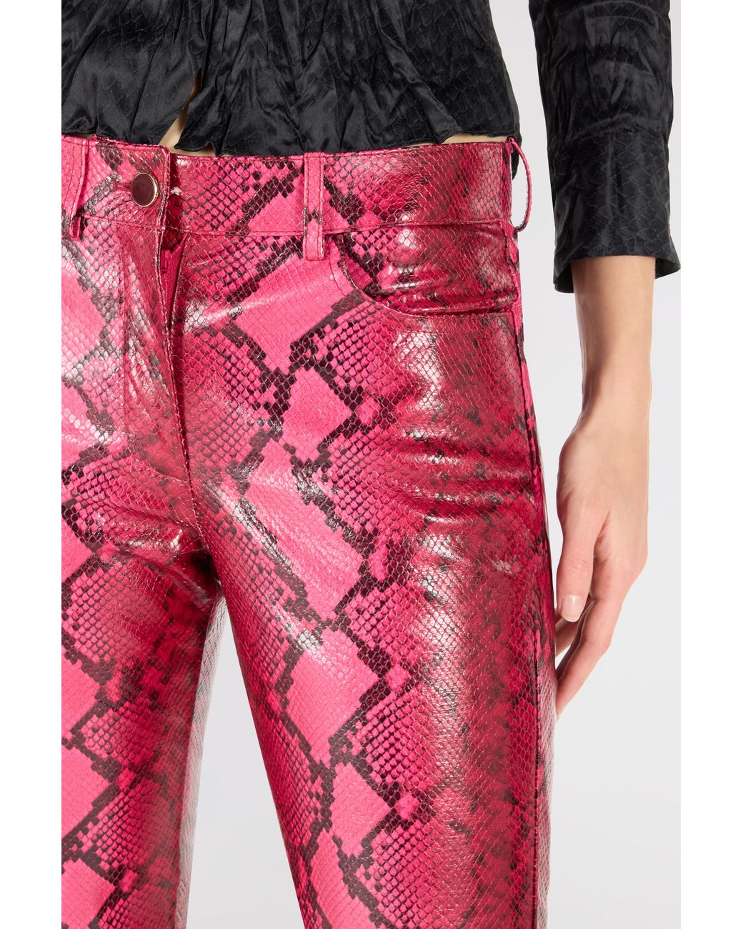Wide Trousers Roberto Cavalli en coloris Pink