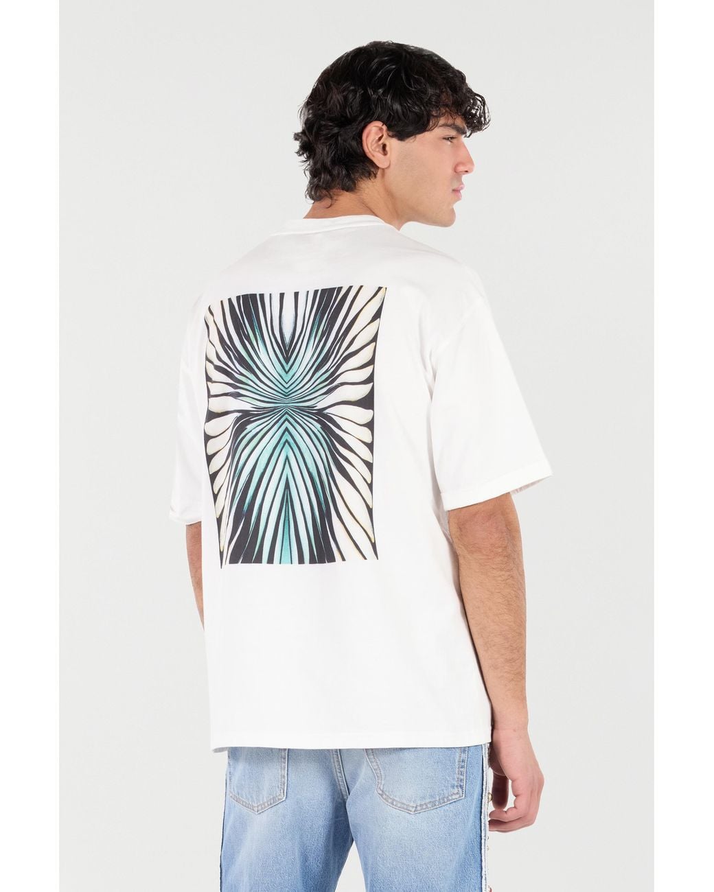Roberto Cavalli White Cotton T-Shirt With Embroidered Logo for men