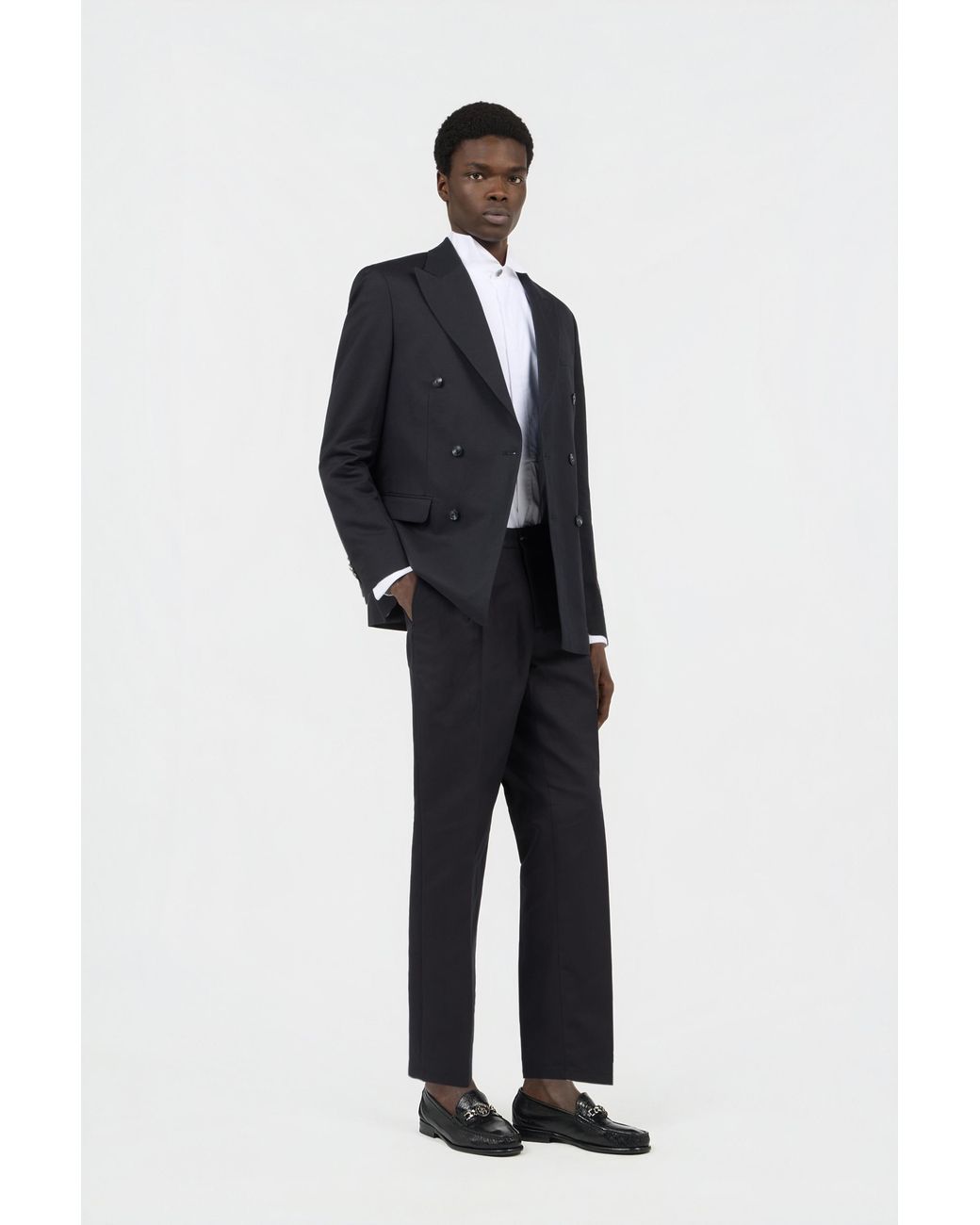 Roberto Cavalli Blue Tailored Suit for men