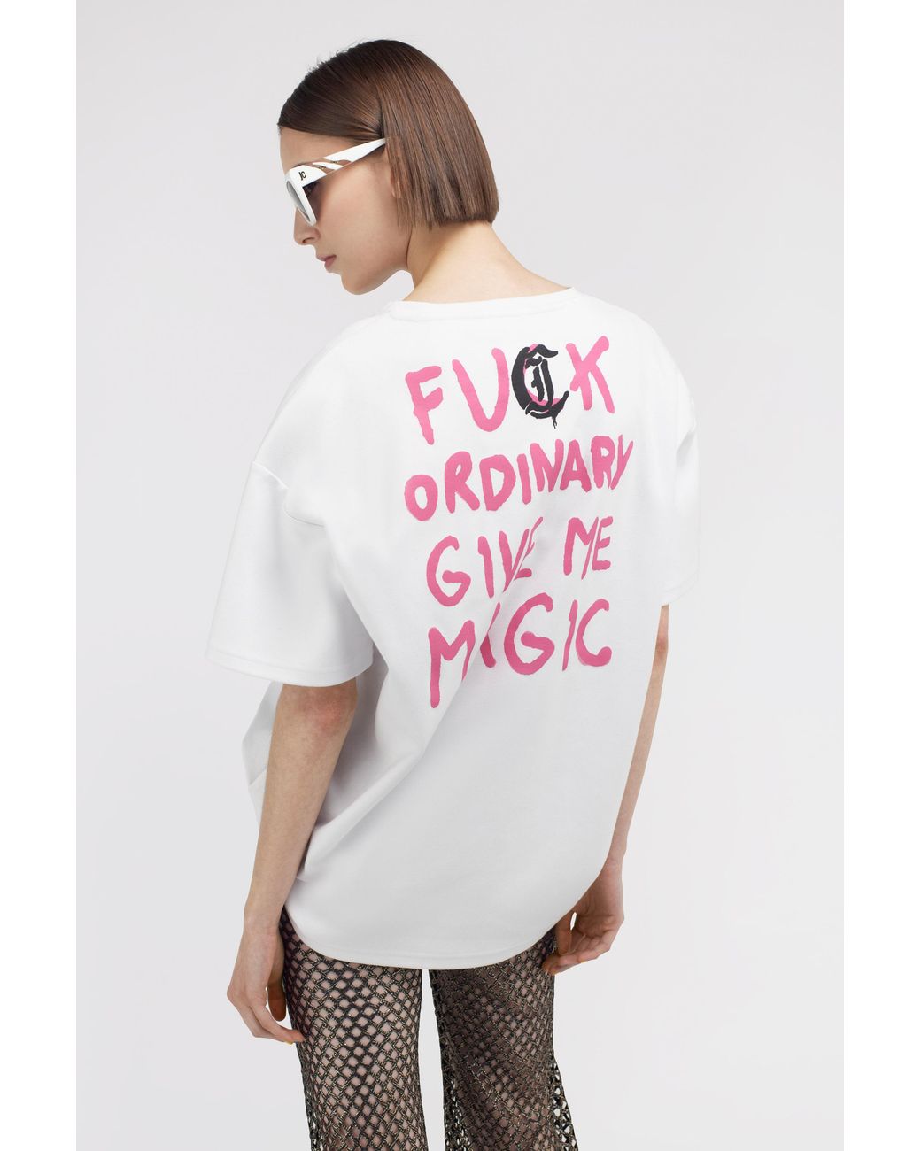 Roberto Cavalli White Just Cavalli T-Shirt