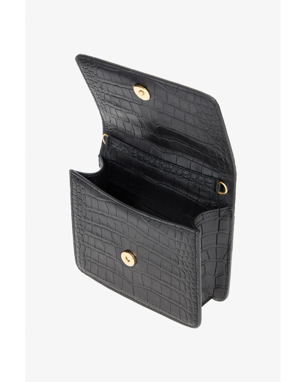 Roberto Cavalli Black Medium Roar Bag