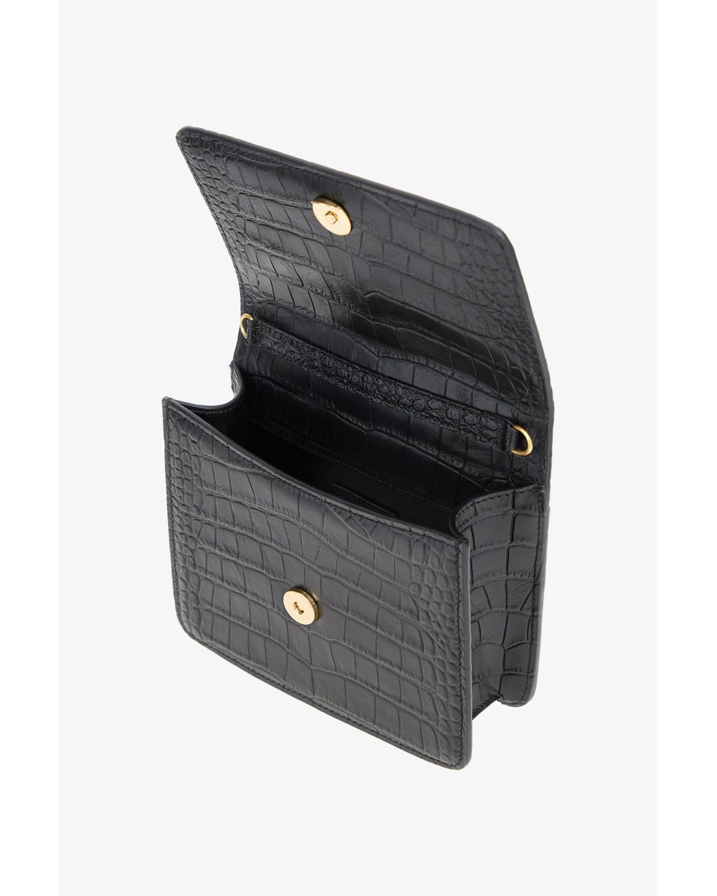 Roberto Cavalli Black Medium Roar Bag