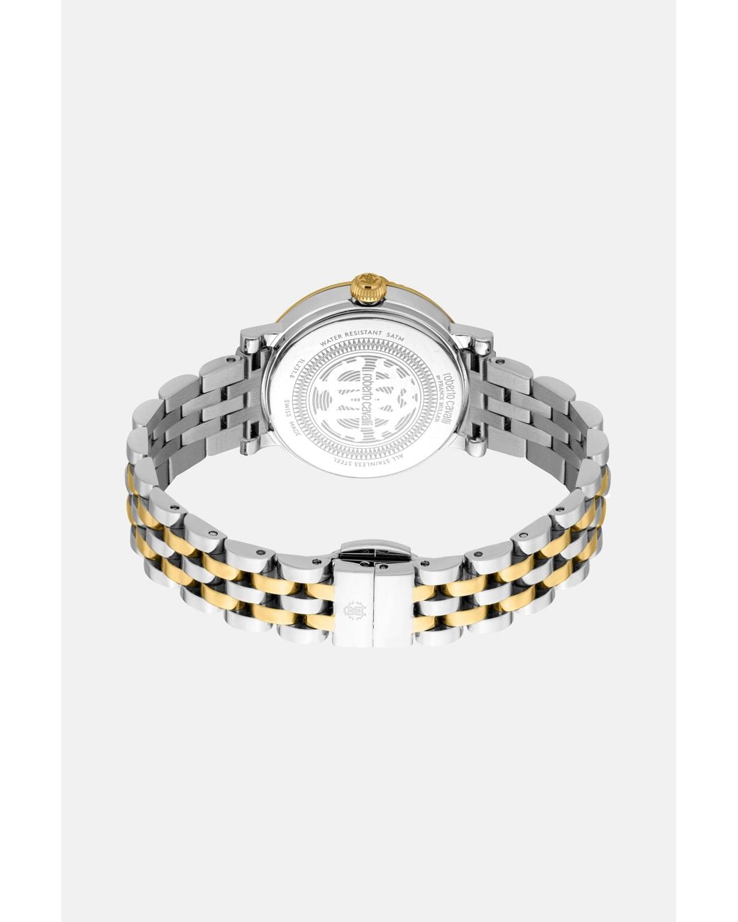 Roberto Cavalli White By Franck Muller Snake Watch