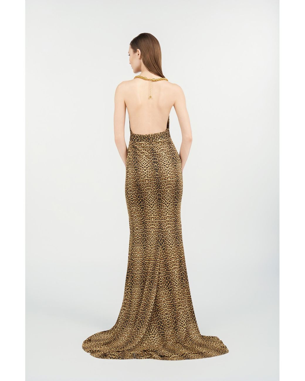 Roberto Cavalli White Maxi Dress