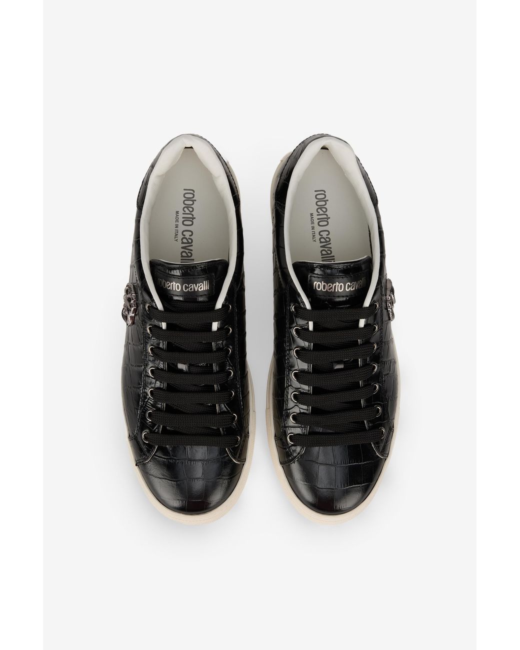 Roberto Cavalli Black Sneakers for men