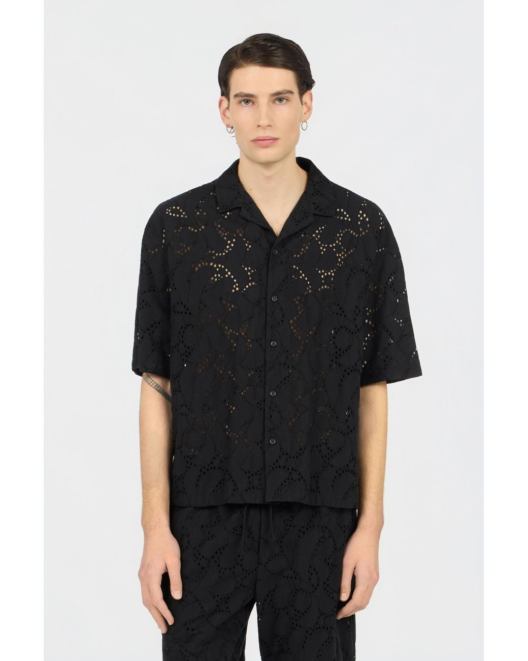 Roberto Cavalli Black Shirt for men