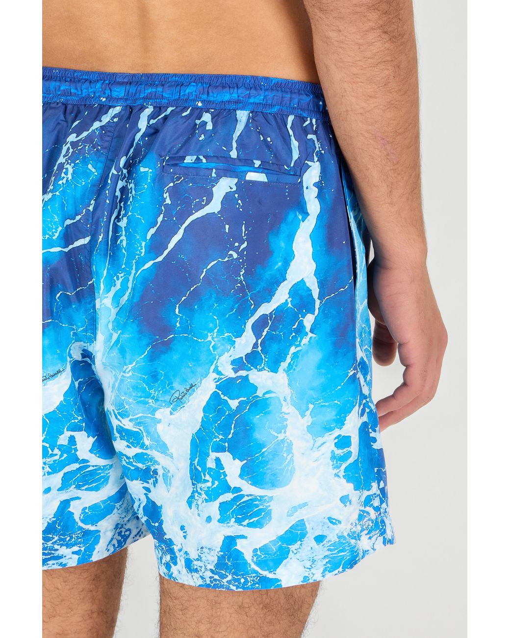 Roberto Cavalli Blue Swimsuit for men