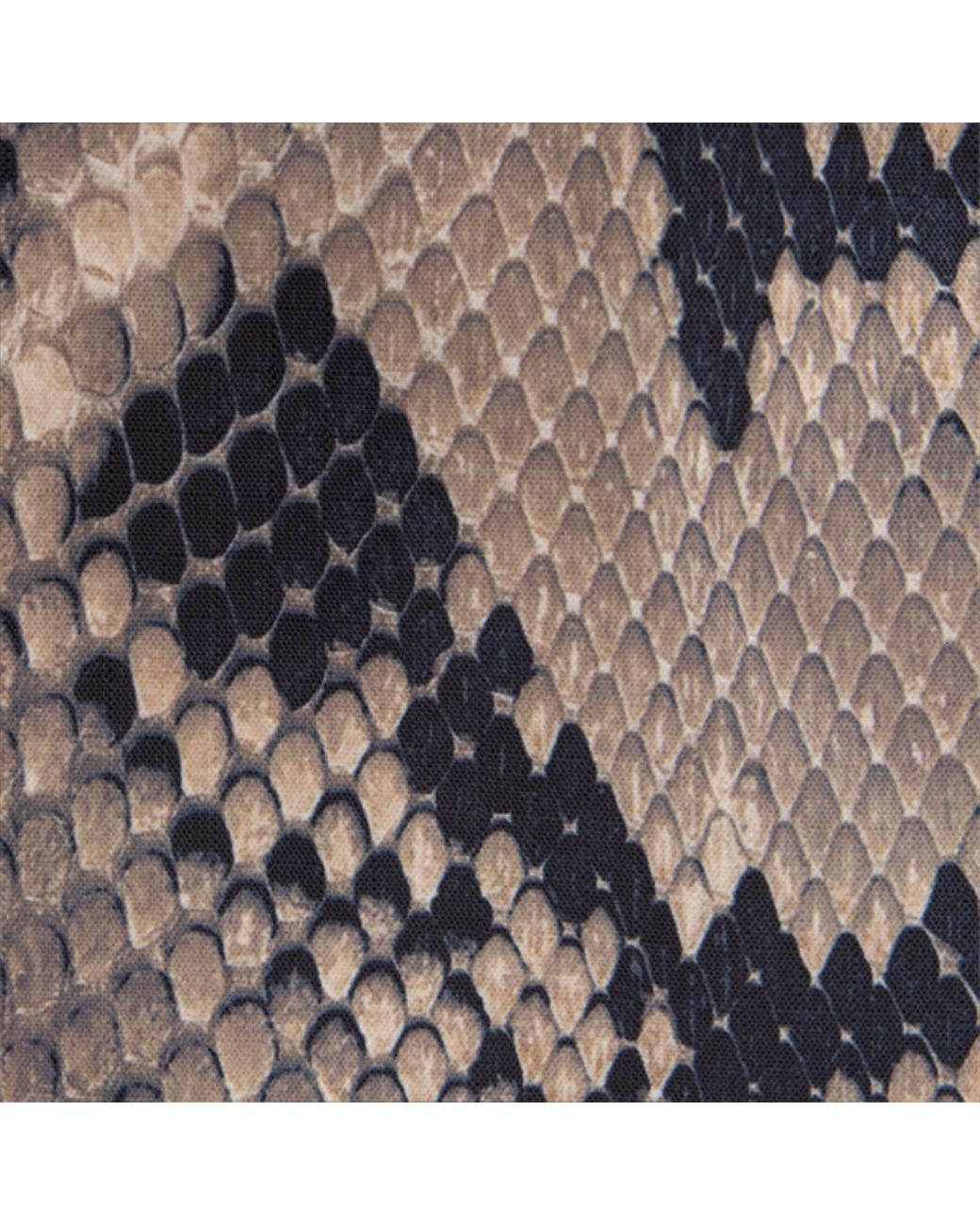 Roberto Cavalli Gray Napoli Python Backpack