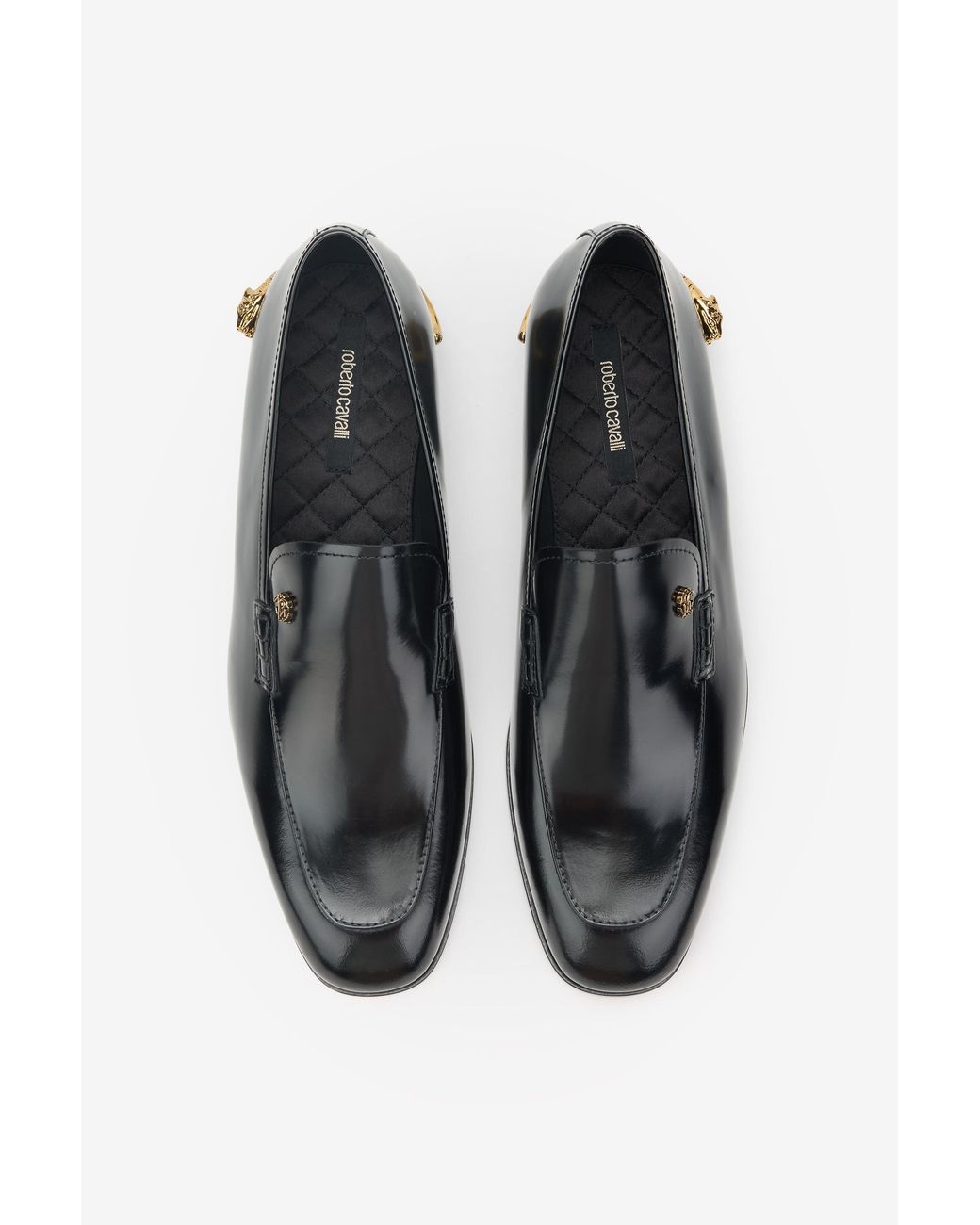 Roberto Cavalli Black Roar Loafer for men