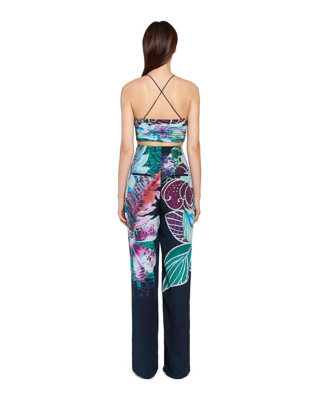 Roberto Cavalli Blue Jumpsuits