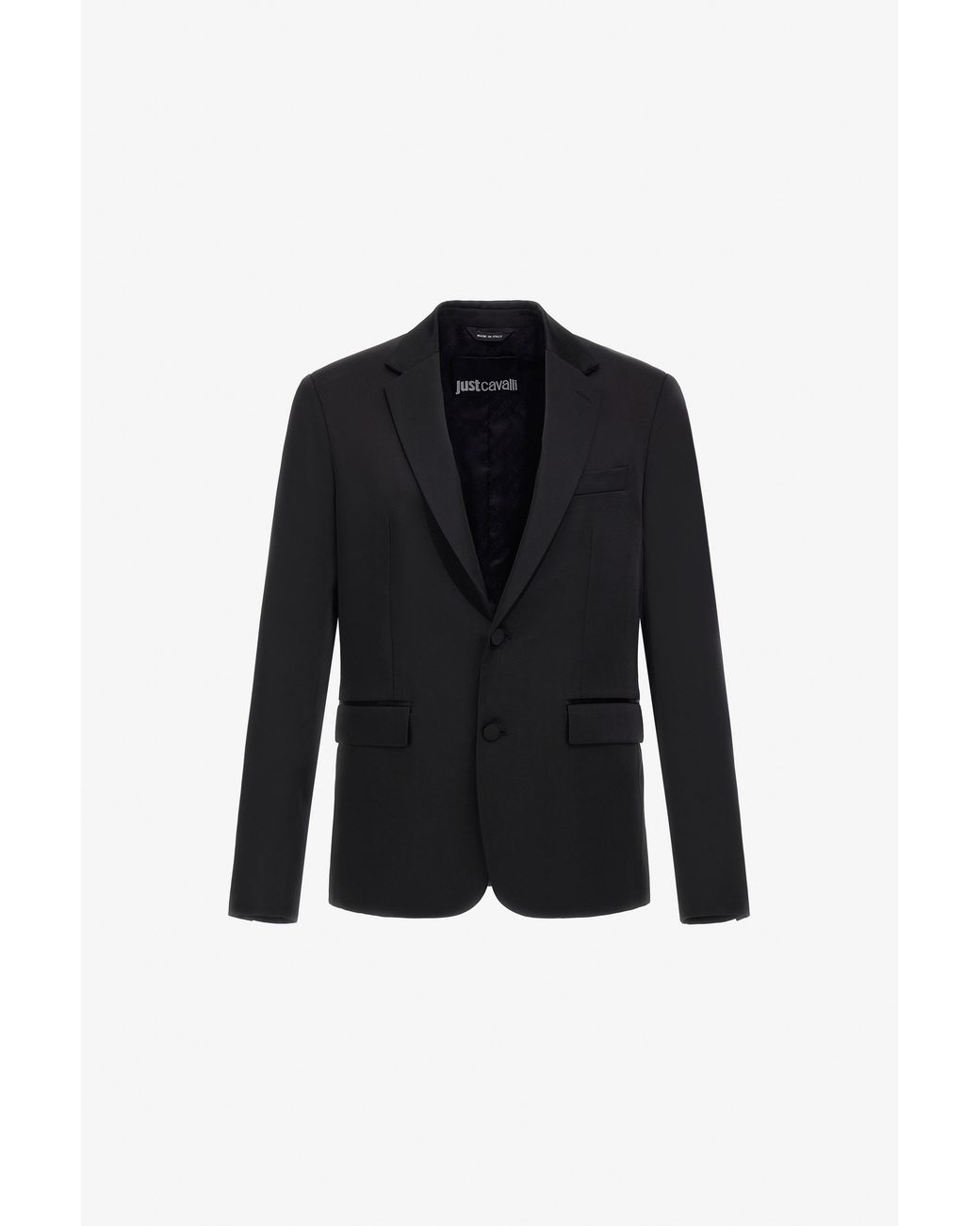 Roberto Cavalli Black Just Cavalli Blazer for men