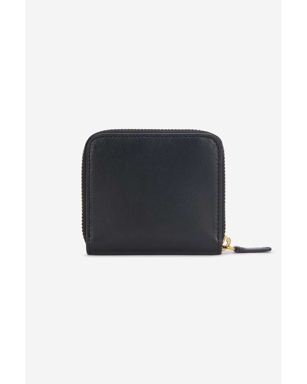 Roberto Cavalli Black Small Wallet With Mirror Snake Monogram
