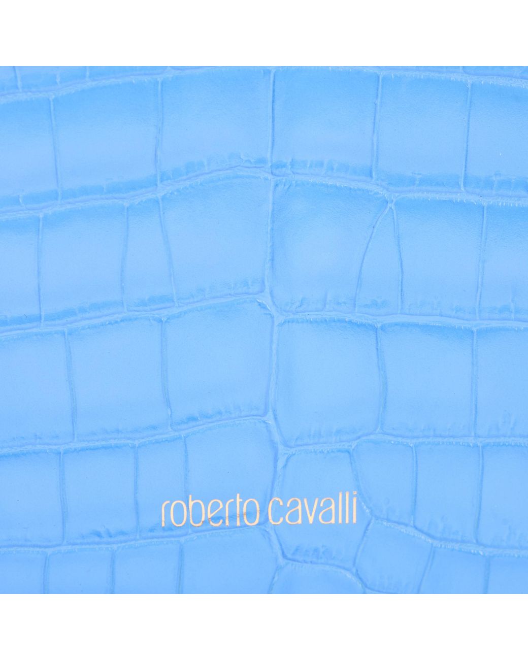 Roberto Cavalli Blue Medium Roar Bag