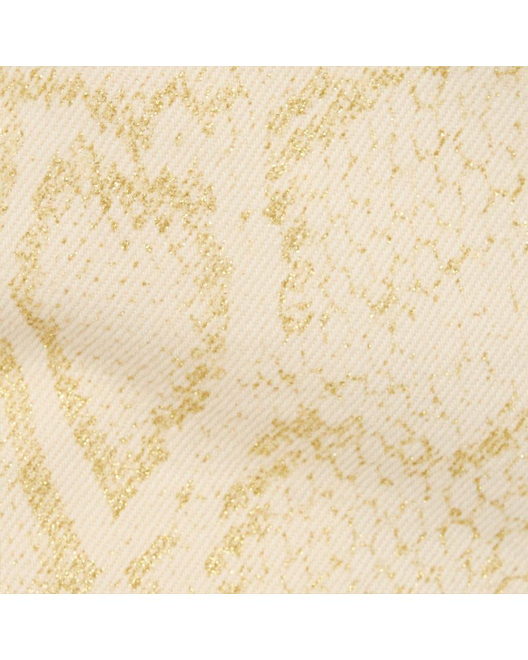 Roberto Cavalli Natural Micro Shorts With Python Pattern