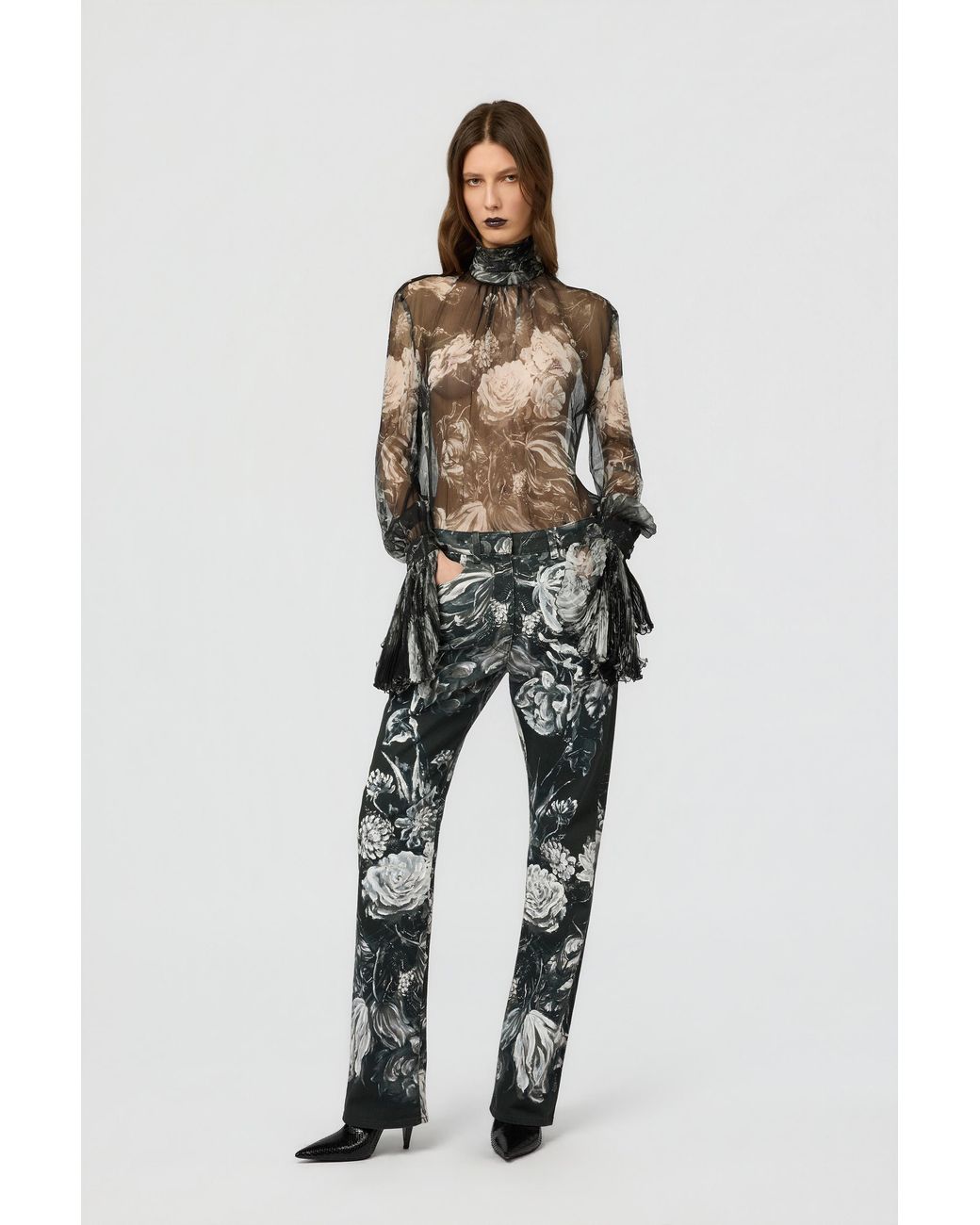 Roberto Cavalli Black Blouse
