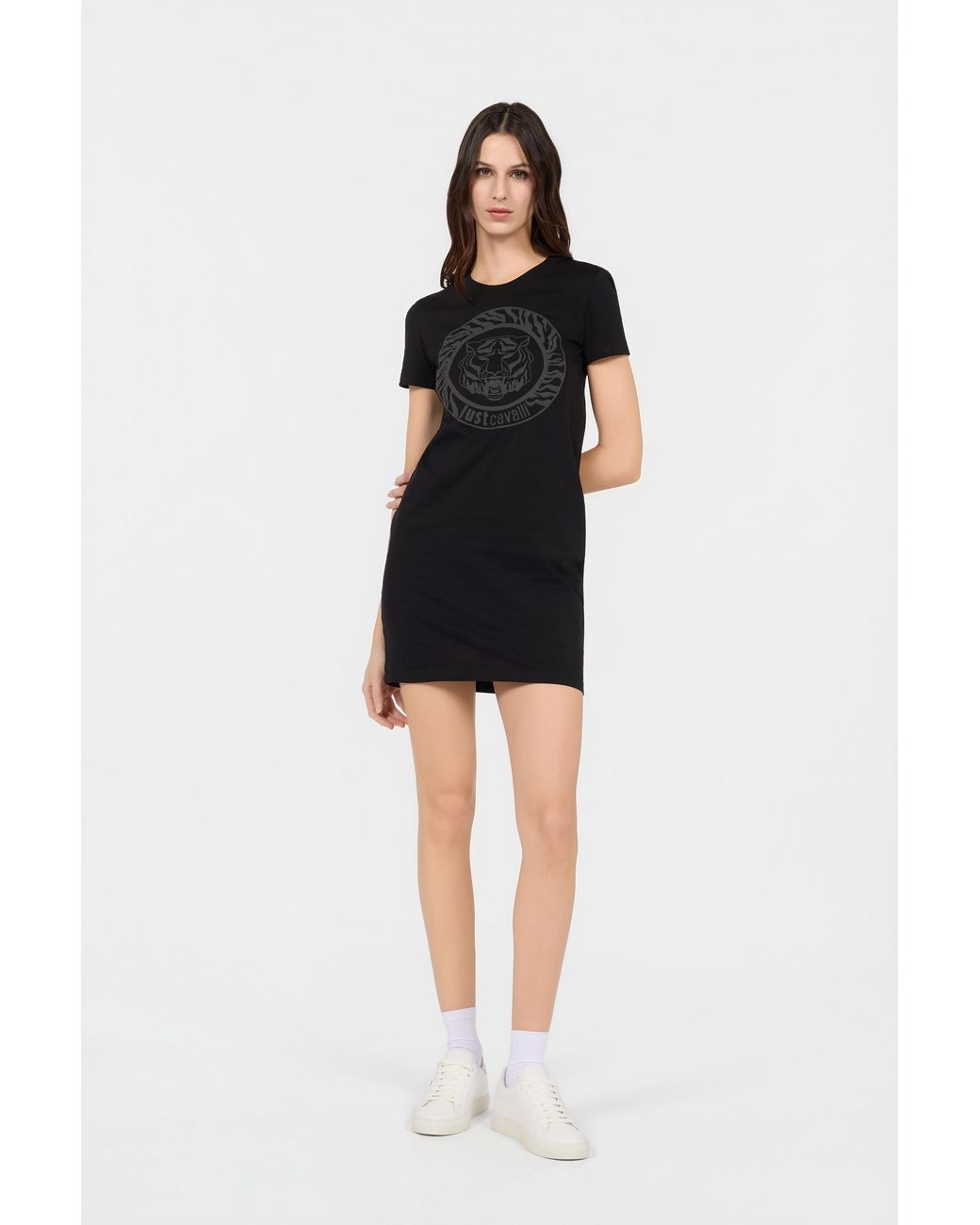 Roberto Cavalli Black Mini Dress