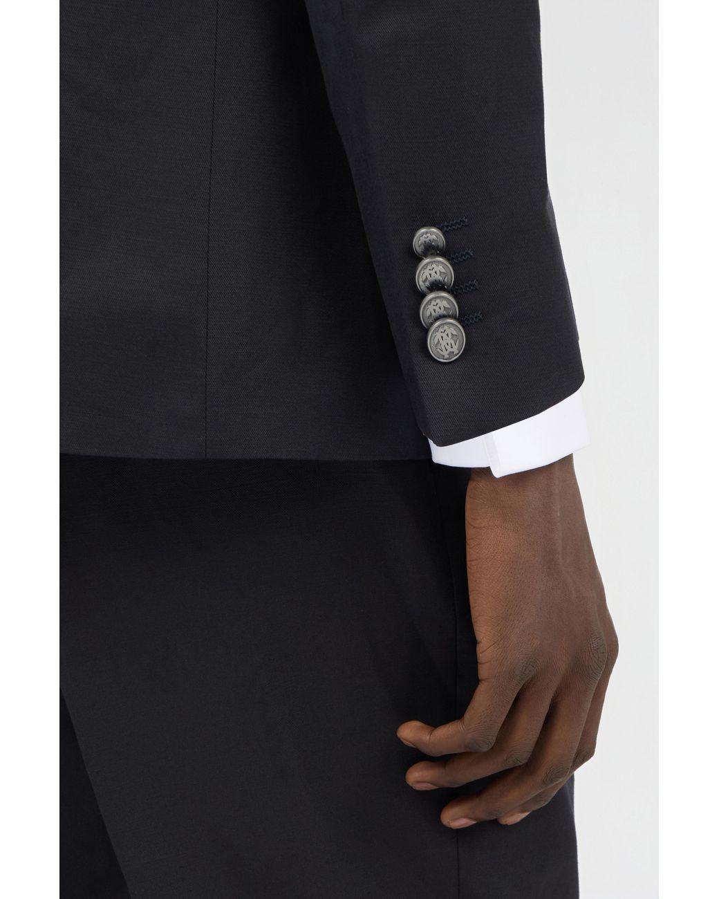 Roberto Cavalli Blue Tailored Suit for men